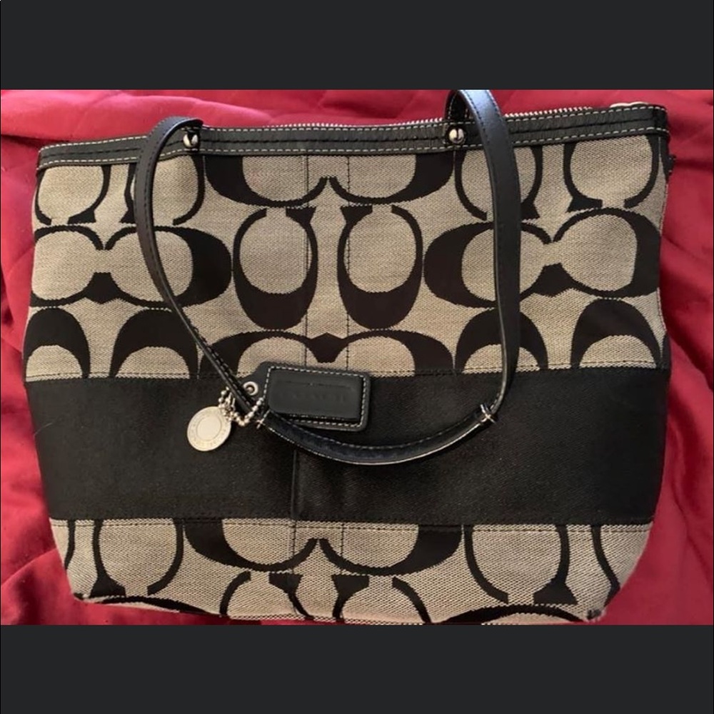 Coach signature bag